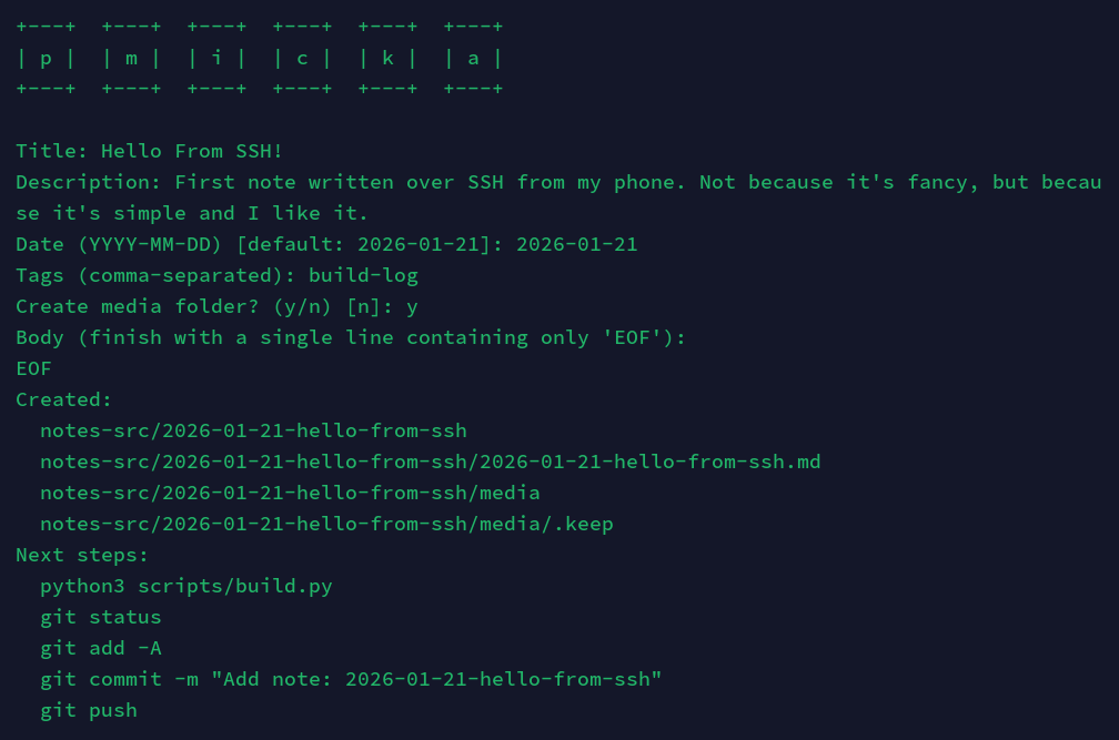 Hero image for Hello From SSH!